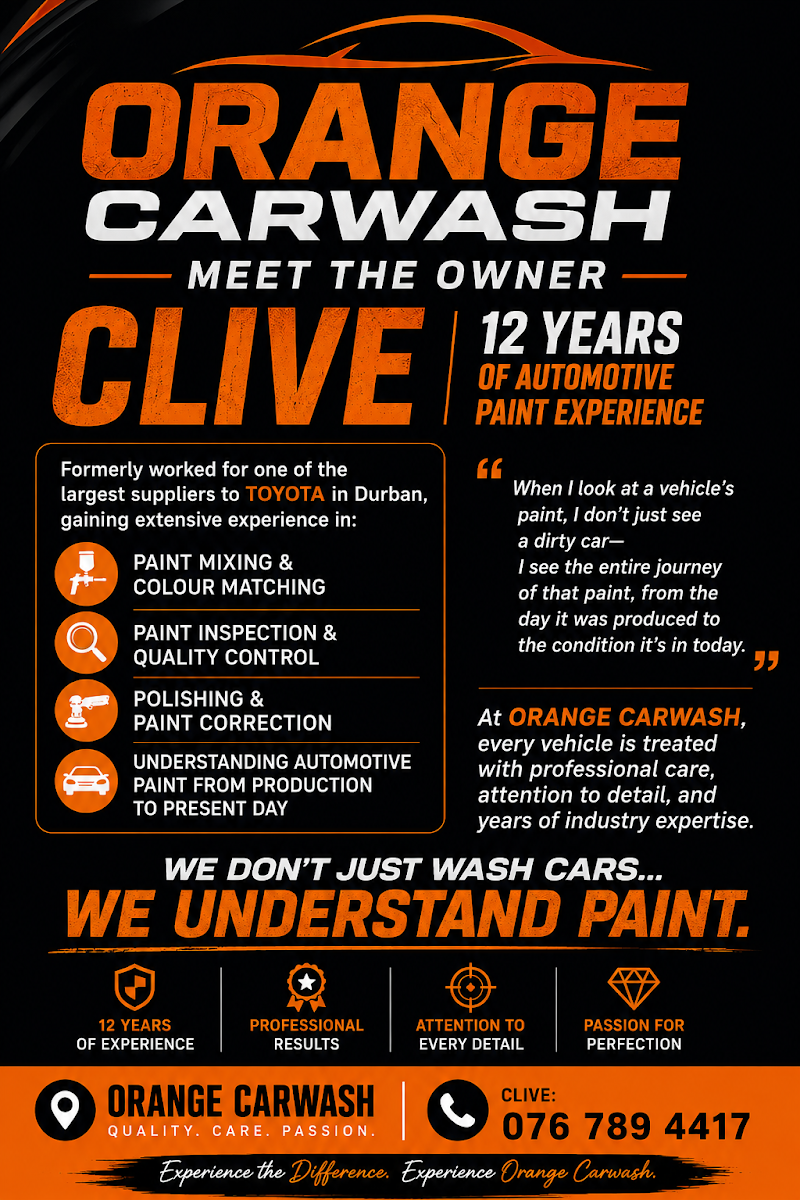 Orange Car Wash